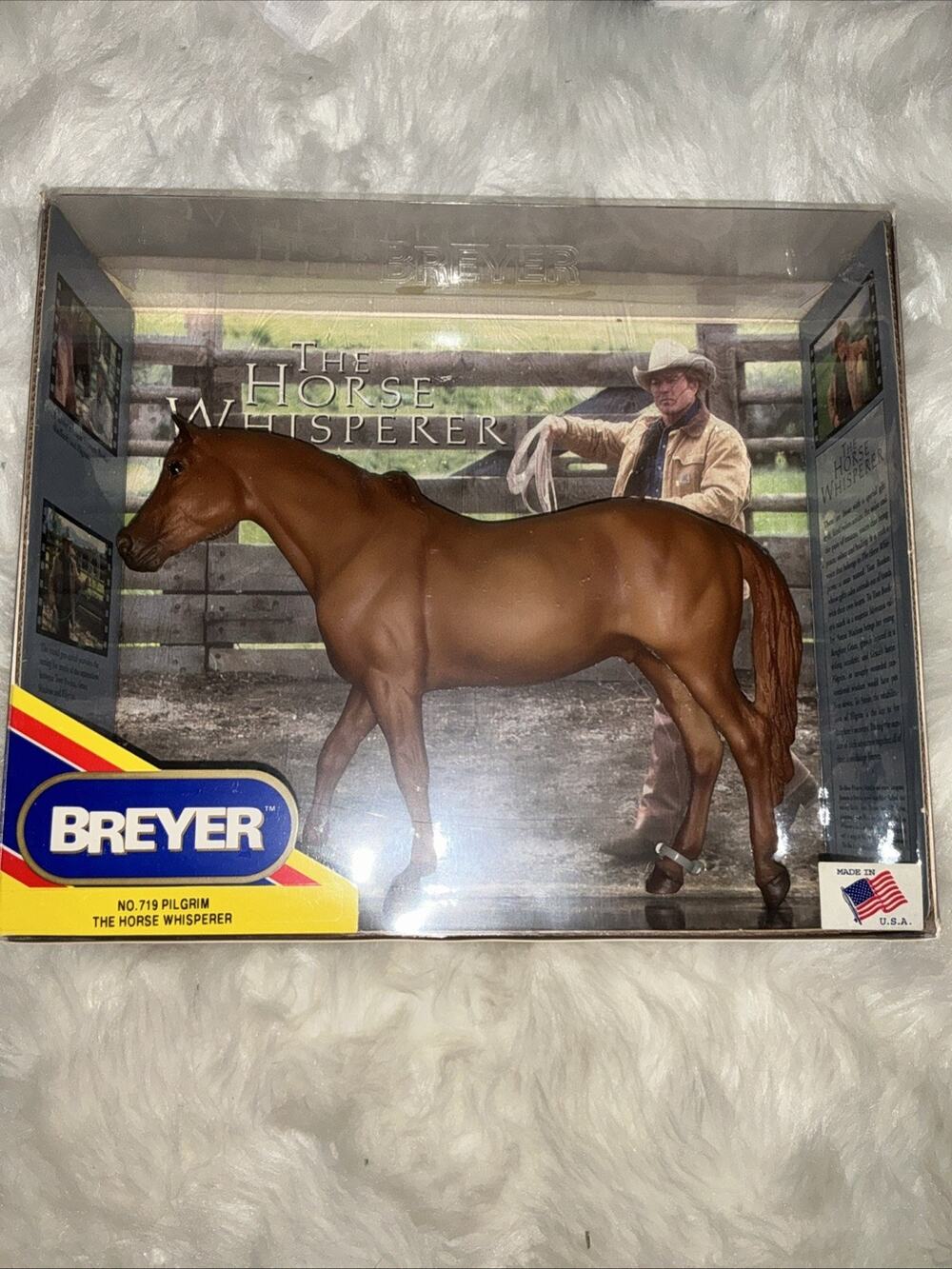 Breyer 719 Pilgrim Horse Whisperer Retired, Made in USA, New In Box